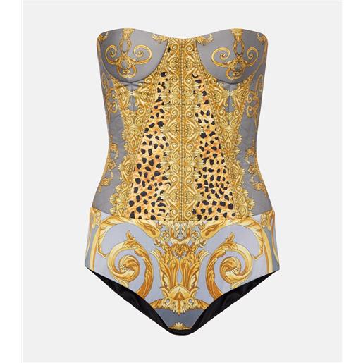 Versace body in cotone con stampa