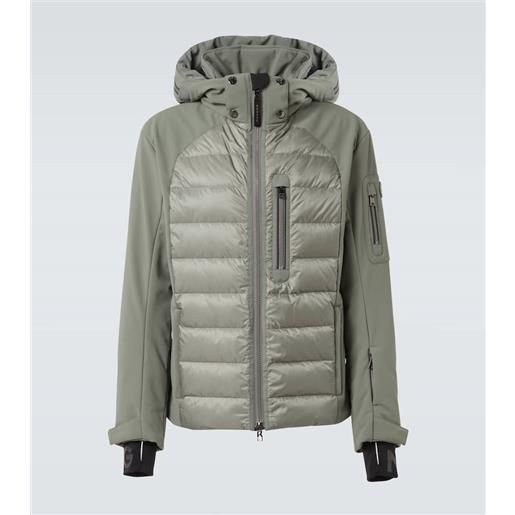 Bogner giacca da sci zoran-d con pannelli in piuma