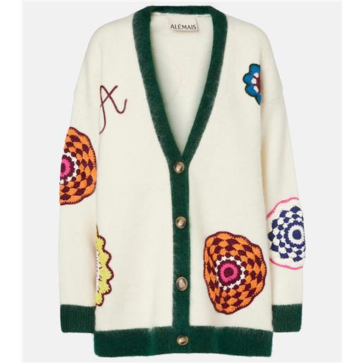 Alemais alã©mais cardigan con crochet
