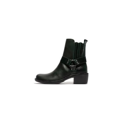 Fly London p211123007 mebi123fly stivale alla moda donna, verde, 36 eu