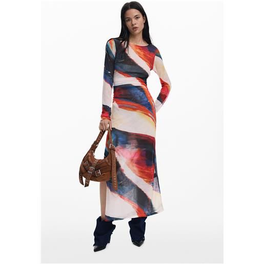 Desigual abito lungo a onde