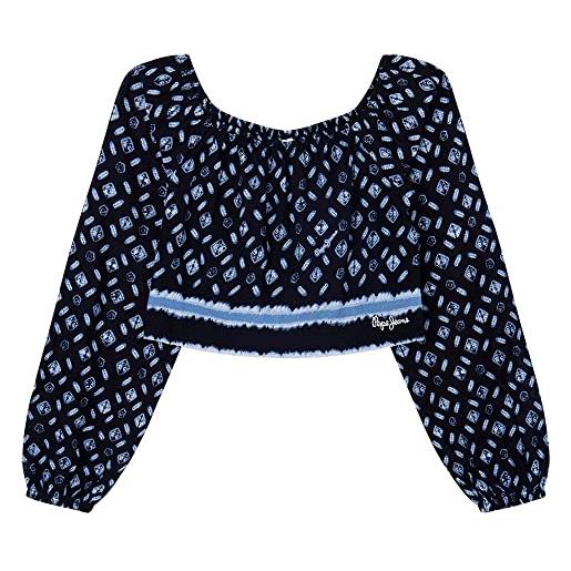 Pepe Jeans salma, blusa bambine e ragazze, multicolore (multi), 10 anni