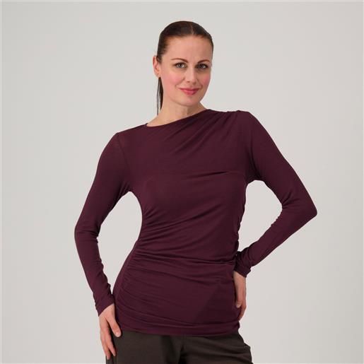 Mama m'ama maglietta con scollo a giro asimmetrico