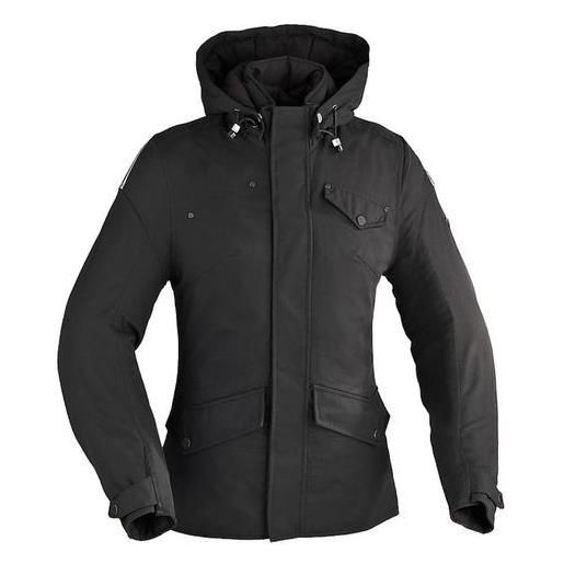 Ixon giacca moto ixon ashton lady nero giacca tre strati