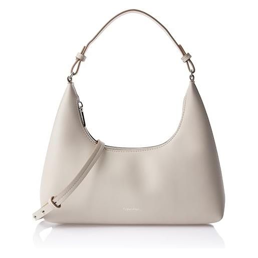 Calvin Klein foil logo shoulder bag lv04f3272g, crossover donna, brown (chateau/desert taupe), one size