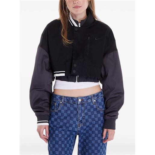 Nike bomber con zip - nero