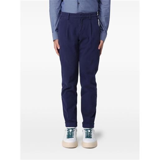 Fay pantaloni plissé - blu