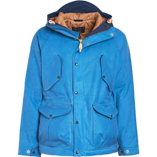 Ceccarelli giacca new fisherman con cappuccio - blu