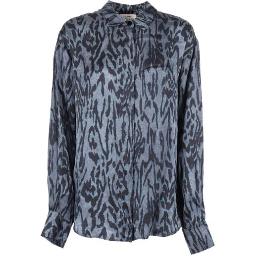 Forte Forte camicia con stampa - blu