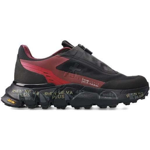 Premiata sneakers sciliard con zip - nero