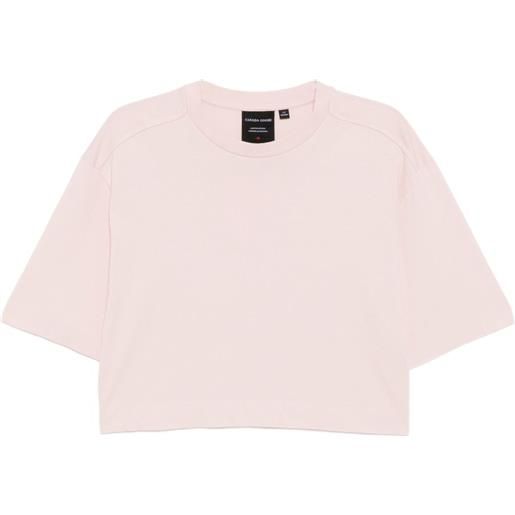 Canada Goose t-shirt addison - vintage rose