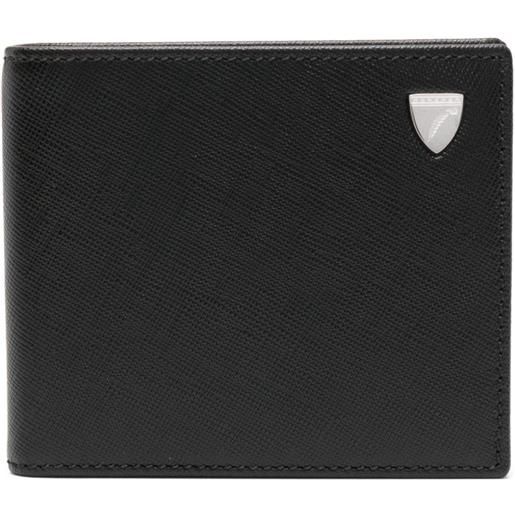 Aspinal Of London portafoglio con logo - nero