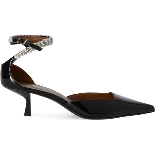 Giuseppe Zanotti pumps elenie con cristalli 50mm - nero