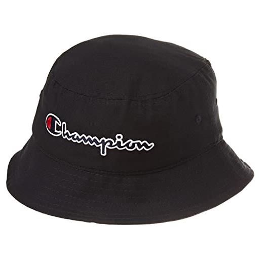 Champion lifestyle caps-800807 cappello da pescatore, nero (kk001), m-l unisex-adulto