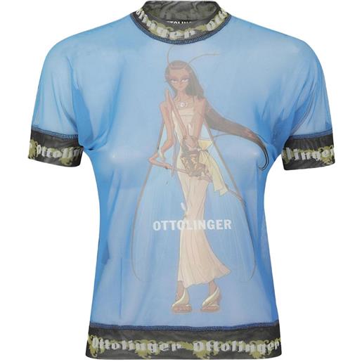 Ottolinger t-shirt a maniche corte - blu