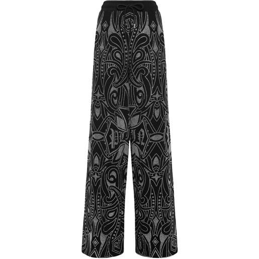Philipp Plein pantaloni gothic plein - nero