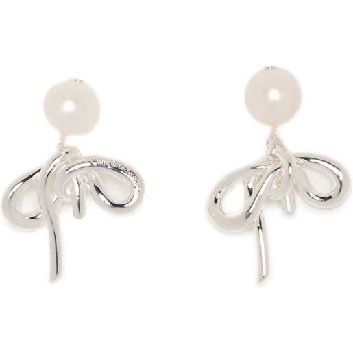 Orecchini A Goccia Colibrì In Argento Sterling 925 | Gioielli Con Zirconi | Regalo Per Donna In Scatola Regalo - 2