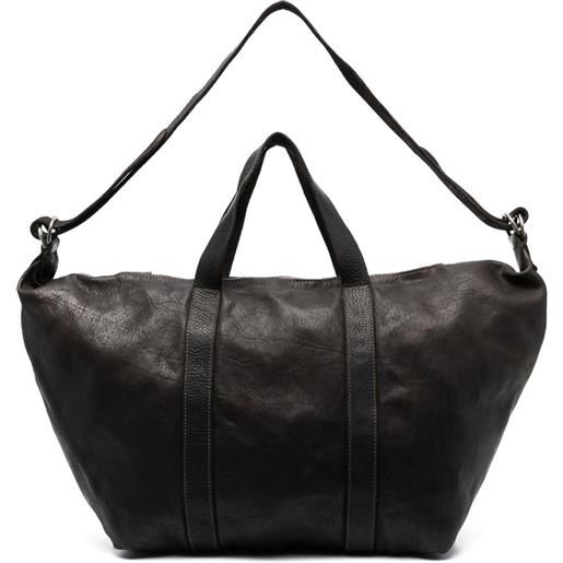 Guidi borsone con manici - marrone