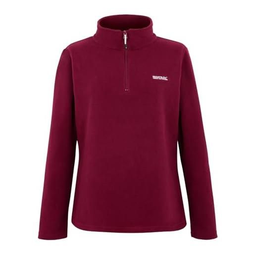 Regatta donna sweethart mezza zip pile leggero asciugatura rapida winter layer top