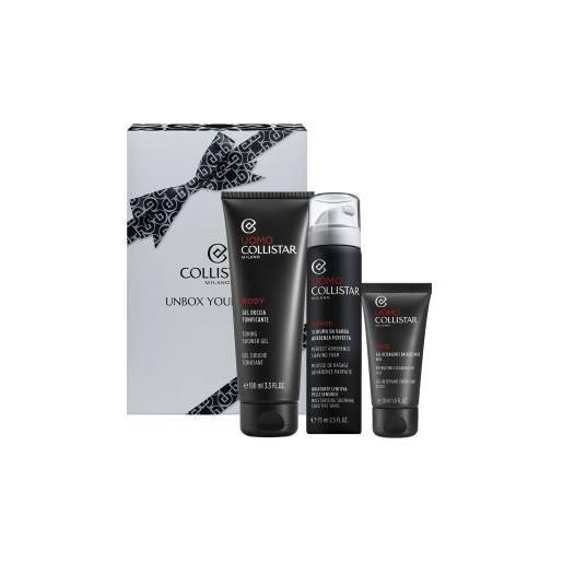 Collistar uomo gel doccia tonificante kit