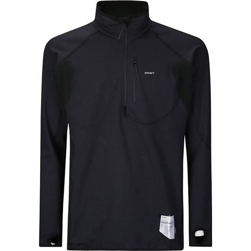 Satisfy felpa ghost fleece - nero