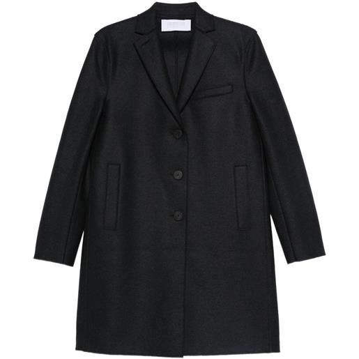 Harris Wharf London cappotto ampio in lana vergine - blu