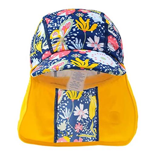 Splash About cappello da sole legionario per bambini, garden delight 3-6 anni