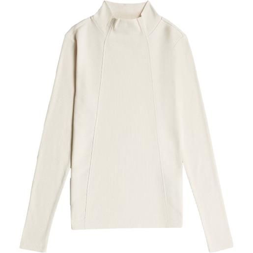 G-star a-line slim rib mock t-shirt da donna