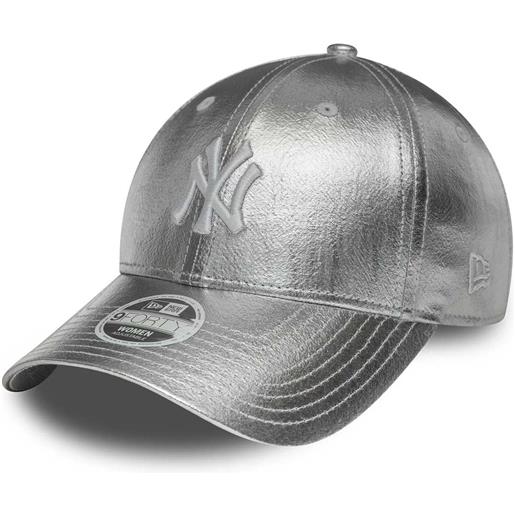 New Era cappellino 9forty new york yankees mlb metallic da donna