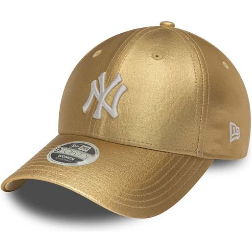 New Era cappellino 9forty new york yankees mlb metallic da donna