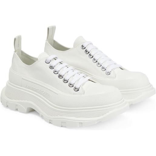 McQueen sneakers tread slick in canvas