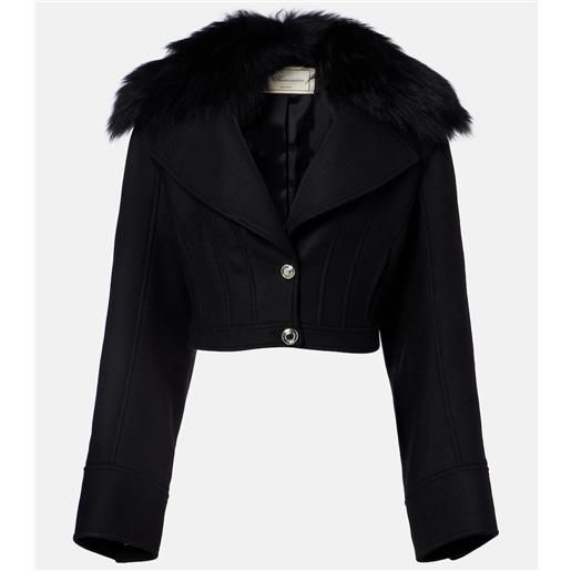 Blumarine giacca in misto lana