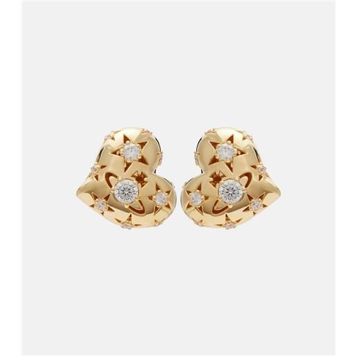 Vivienne Westwood orecchini lee con cristalli