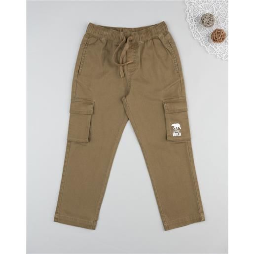 Prénatal pantalone ambino marrone tasconi