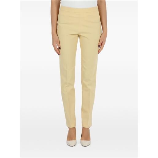 Fabiana Filippi pantaloni con zip - giallo