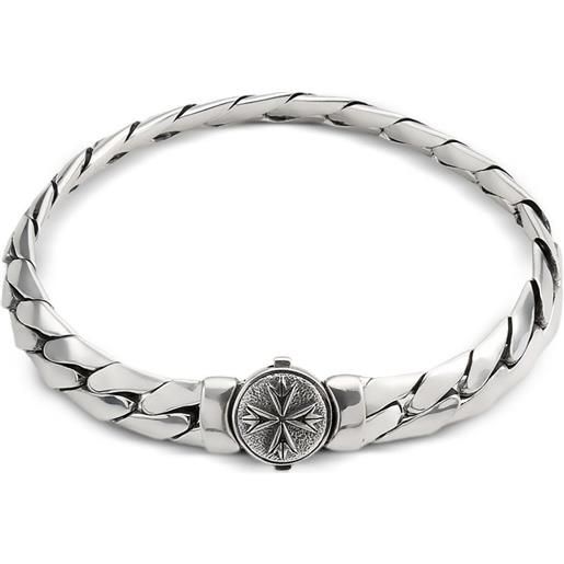 925s | Bracciale A Catena A Spina Di Pesce Da 2 Mm In Argento Sterling Placcato In Rodio P
