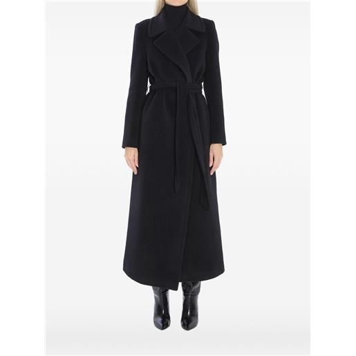 Tagliatore cappotto melody con revers classici - nero