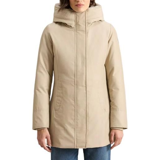 WOOLRICH parka boulder faux fur - wwou0724fr - oxford tan