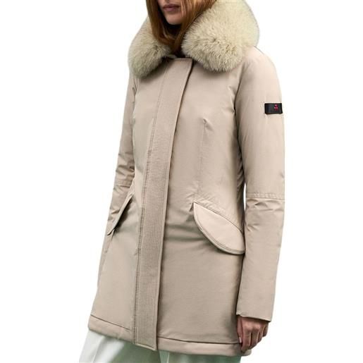 PEUTEREY parka desmot kl fur - ped4444 - nocciola