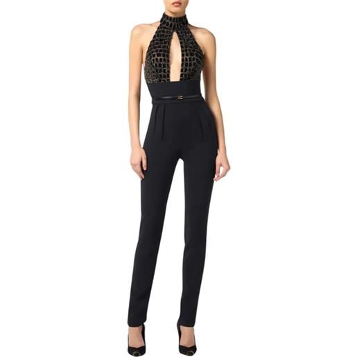 ELISABETTA FRANCHI tuta - tu06257e2 - nero