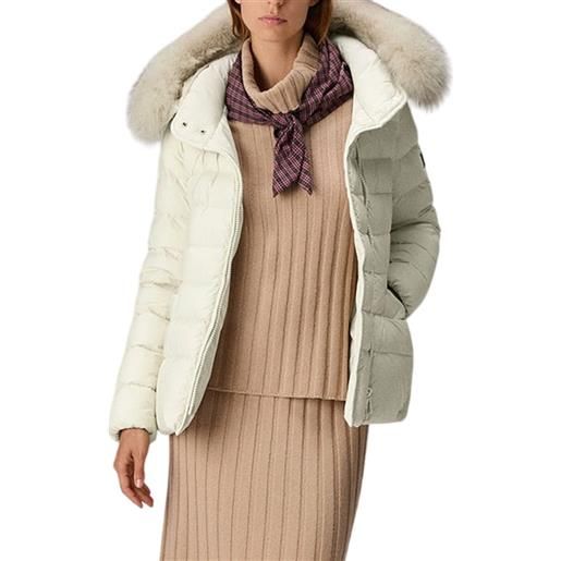 PEUTEREY piumino turmalet ml 06 fur - ped5457 - verde edera