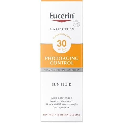 Eucerin sun protezione solare spf30 anti age fluid pelli sensibili 50ml - EUCERIN - 973730029