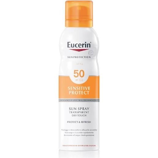 Eucerin sun spray solare tocco secco spf50 200ml - EUCERIN - 986080063