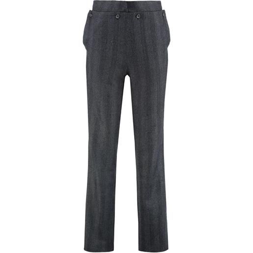 BATAKOVIC Belgrade pantaloni a righe - grigio