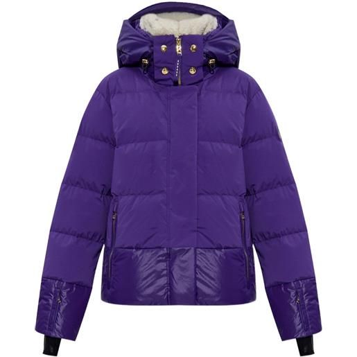 BOGNER piumino maja con cappuccio - viola