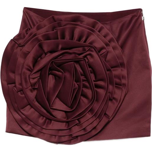 ROTATE BIRGER CHRISTENSEN minigonna con decorazione - viola