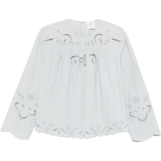 Forte Forte blusa con orlo a smerlo