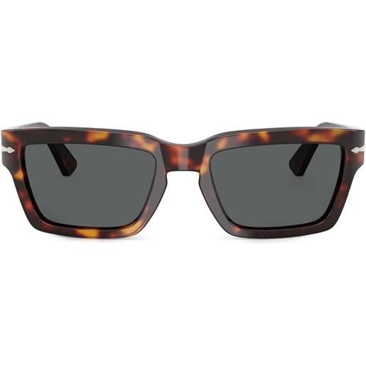 Persol occhiali da sole con montatura wayfarer - marrone