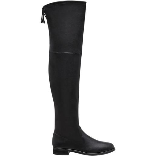 Stuart Weitzman stivali sopra il ginocchio lowland 40mm - nero