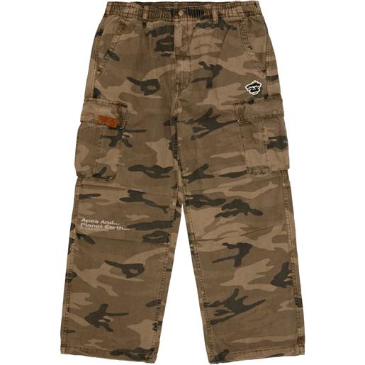 AAPE BY *A BATHING APE® pantaloni con motivo camouflage - toni neutri